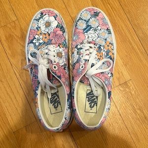 Floral vans